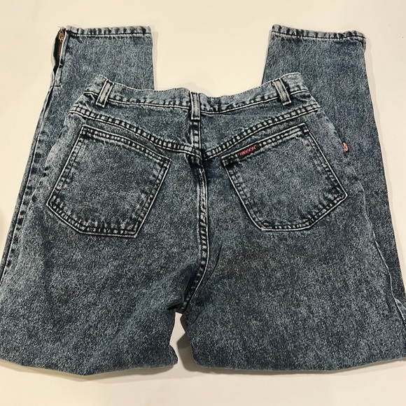 Sasson- vintage, stonewashed, 13, grey blue denim jeans - Picture 5 of 11